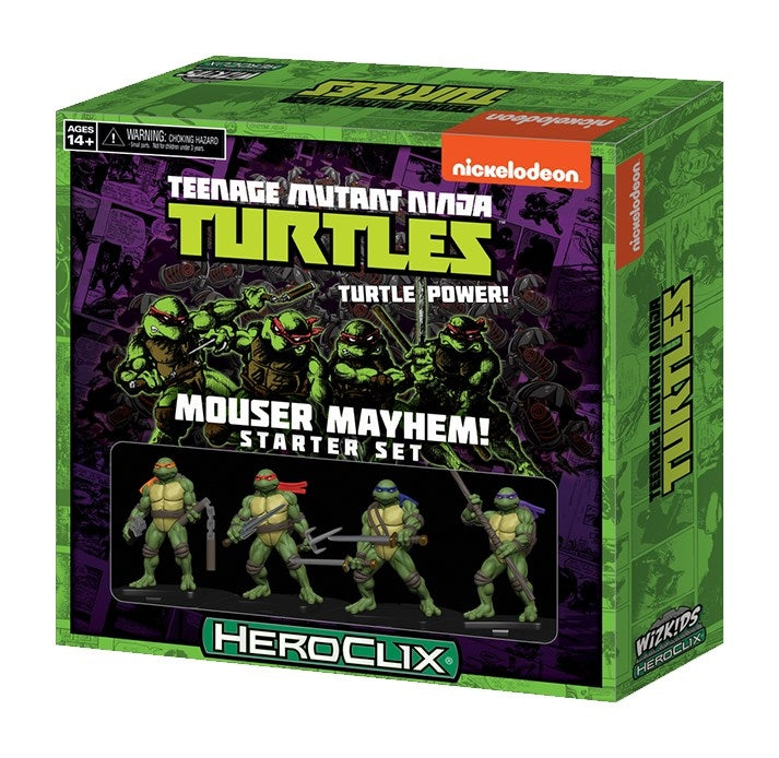 Teenage Mutant Ninja Turtles Mouser Mayhem! Starter Set [TNMT] - Heroclix Sealed