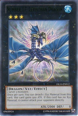 Number 17: Leviathan Dragon (Green) (15012) - YuGiOh Single
