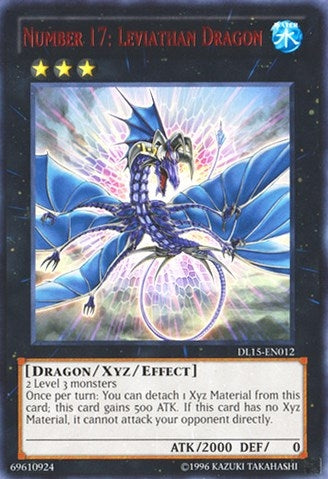 Number 17: Leviathan Dragon (Red) (15012) - YuGiOh Single
