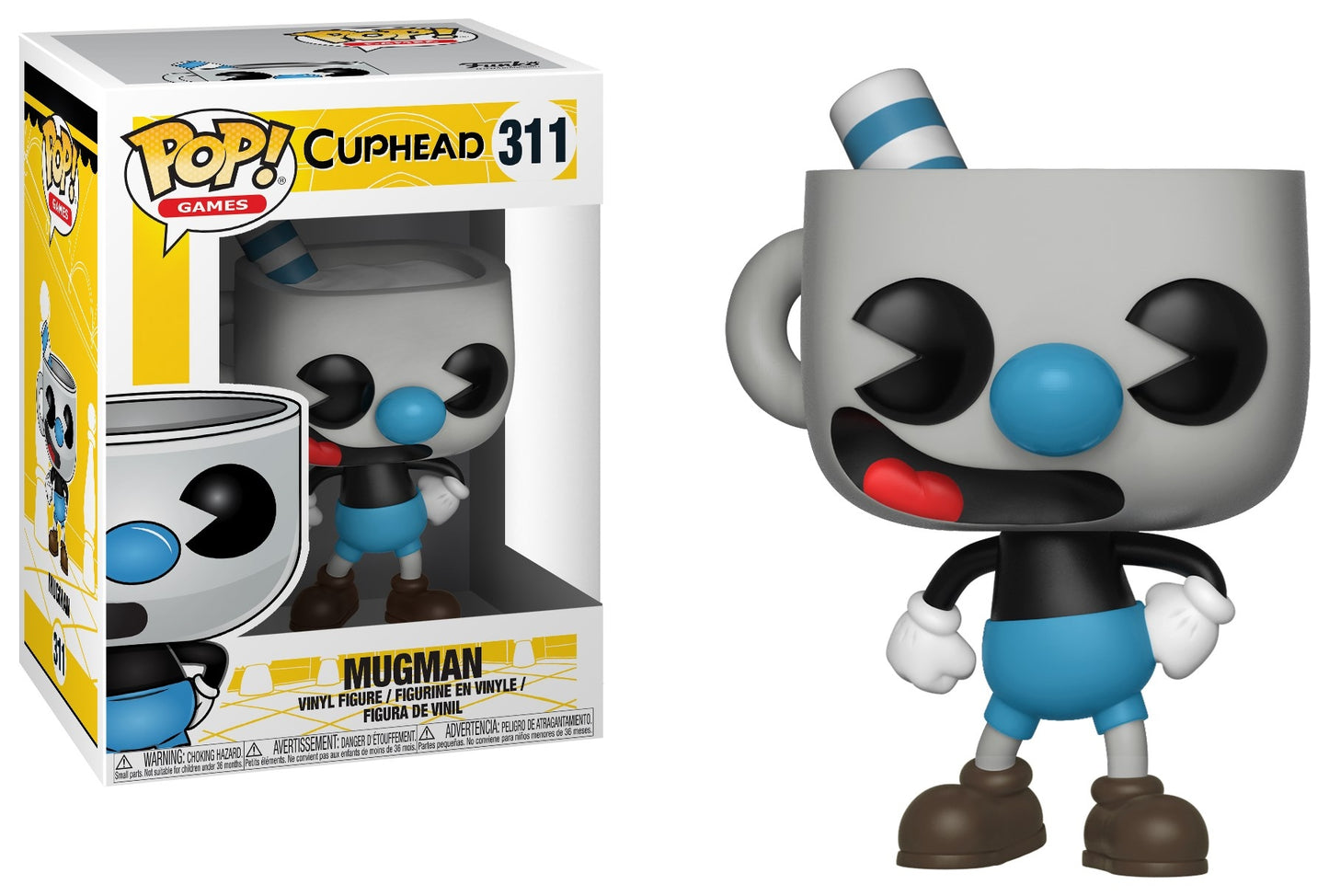 Cuphead: Mugman (311) [POP!] - Funko Sealed