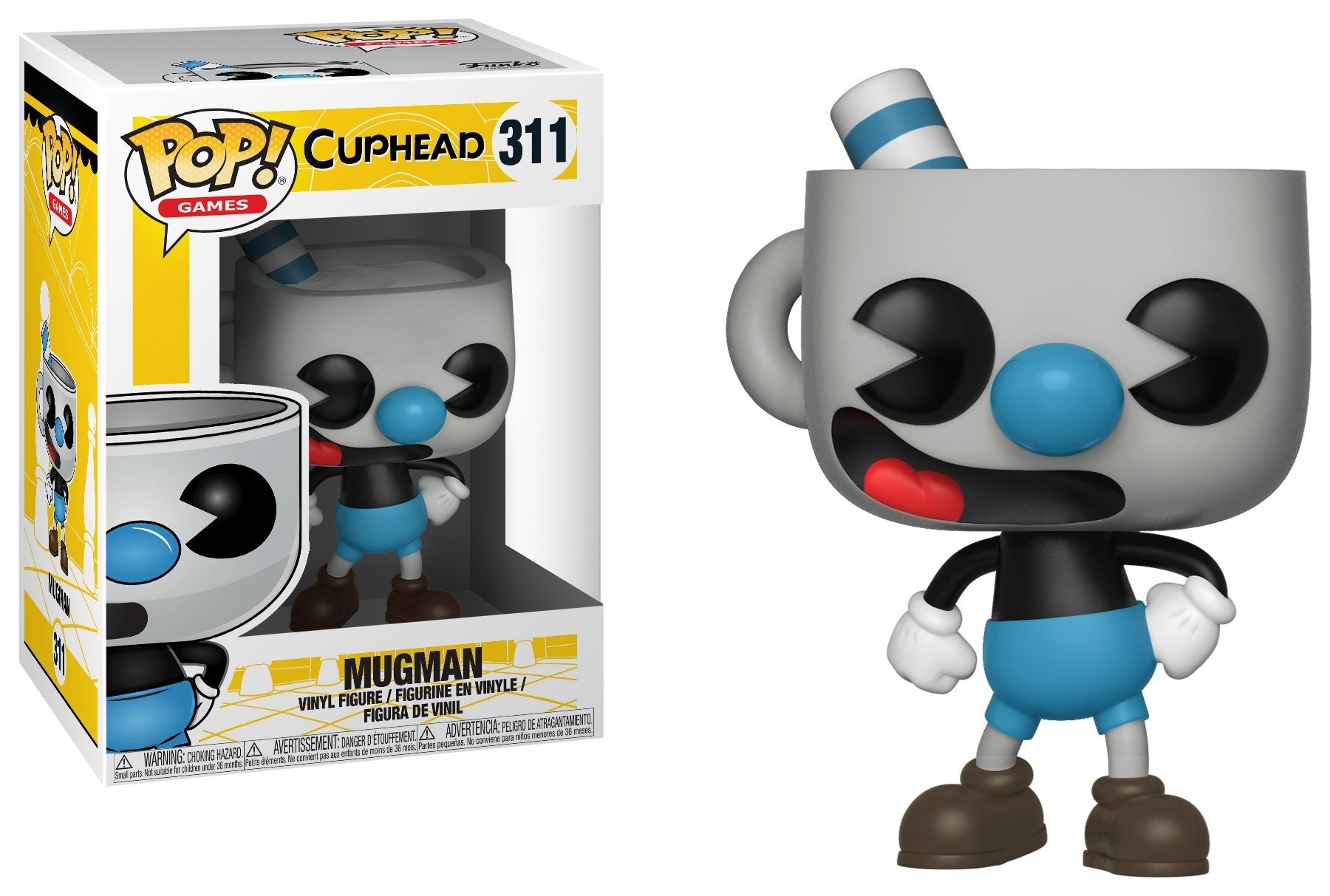 Cuphead: Mugman (311) [POP!] - Funko Sealed