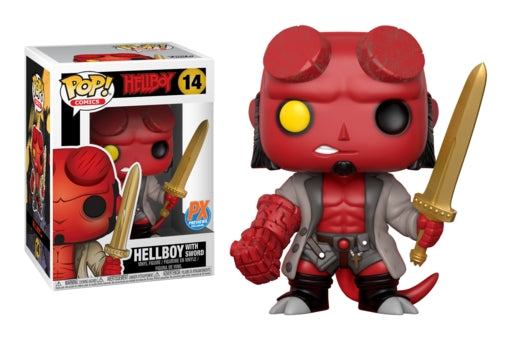 Hellboy: Hellboy with Sword (Previews Exclusive) (14) [NEW] - Funko Sealed