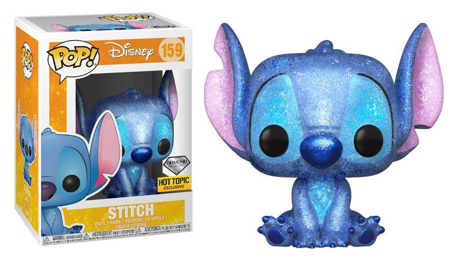 Lilo & Stitch: Stitch (Diamond Collection) (Hot Topic Exclusive) (159) [POP!] - Funko Sealed