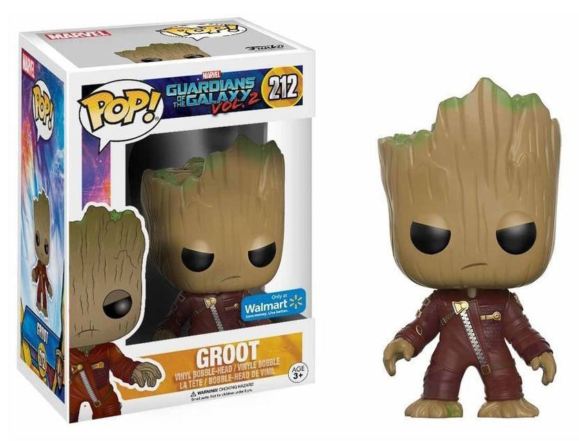 Guardians of the Galaxy Vol. 2: Groot (Angry Ravager) (Bobble-Head) (Walmart Exclusive) (212) [POP!] - Funko Sealed