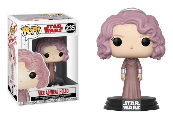 Star Wars: The Last Jedi: Vice Admiral Holdo (Bobble-Head) (235) [POP!] - Funko Sealed