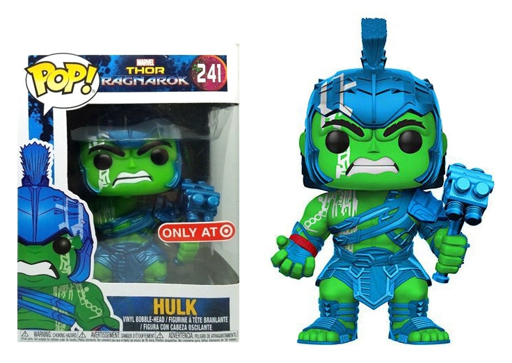 Thor: Ragnarok: Hulk (Blue/Green) (Bobble-Head) (Target Exclusive) (241) [POP!] - Funko Sealed