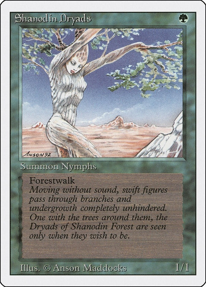 Shanodin Dryads [3ED] - MTG Single