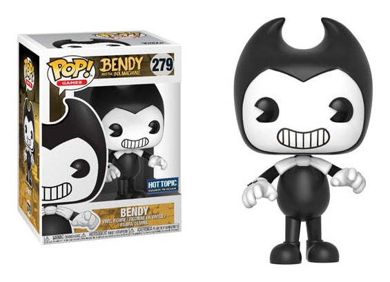 Bendy and the Ink Machine: Bendy (Pre-Release) (Hot Topic Exclusive) (279) [POP!] - Funko Sealed