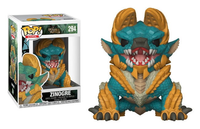 Monster Hunter: Zinogre (294) [POP!] - Funko Sealed