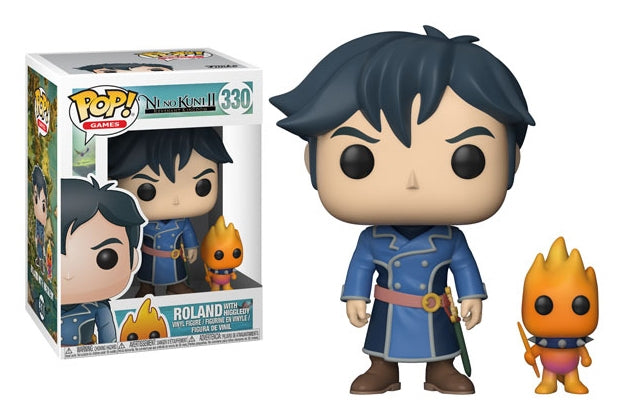 Ni no Kuni: II: Revenant Kingdom: Roland with Higgledy (330) [POP!] - Funko Sealed