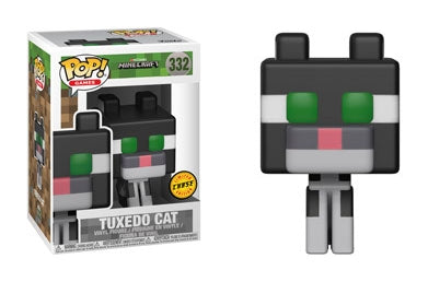 Minecraft: Tuxedo Cat (Limited Edition Chase) (332) [POP!] - Funko Sealed