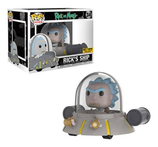 Rick and Morty: Rick’s Ship (Limited Edition) (Hot Topic Exclusive) (34) [POP!] - Funko Sealed