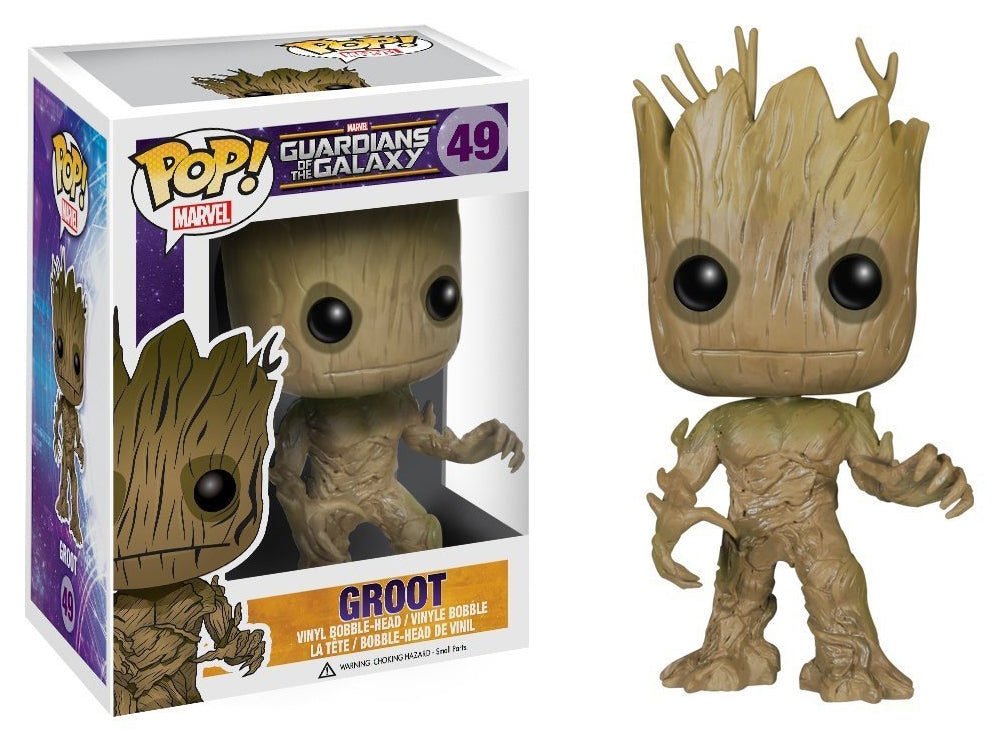 Guardians of the Galaxy: Groot (Bobble-Head) (49) [POP!] - Funko Sealed