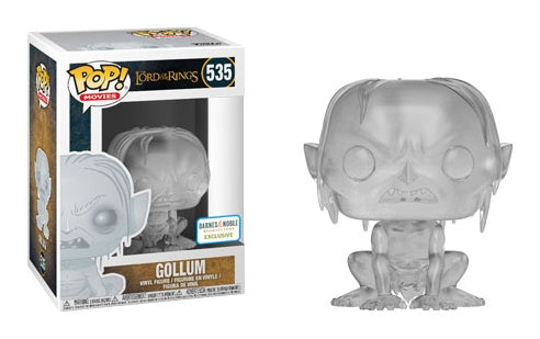 Lord of the Rings: Gollum (Invisible) (Barnes & Noble Exclusive) (535) [POP!] - Funko Sealed