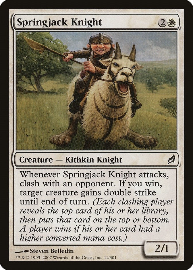 Springjack Knight (41) [LRW] - MTG Single