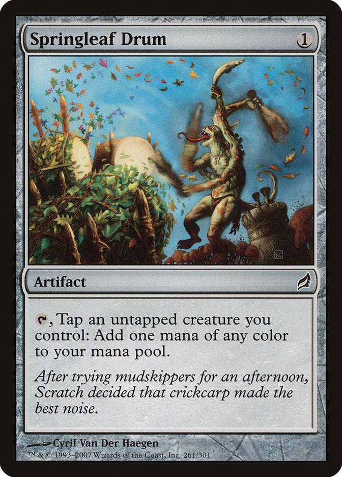 Springleaf Drum (261) [LRW] - MTG Single