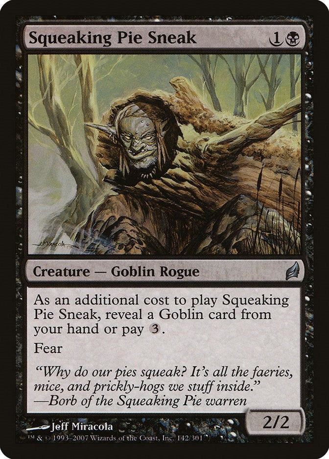Squeaking Pie Sneak (142) [LRW] - MTG Single
