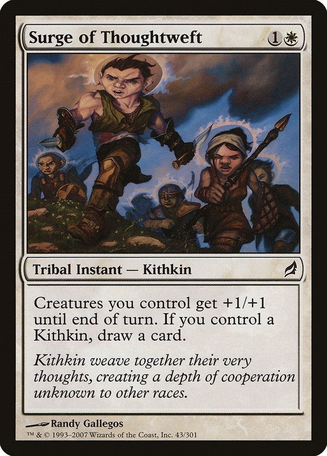 Surge of Thoughtweft (43) [LRW] - MTG Single