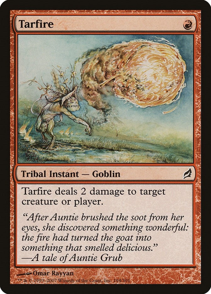 Tarfire (194) [LRW] - MTG Single
