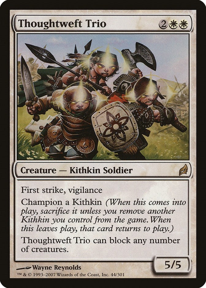 Thoughtweft Trio (44) [LRW] - MTG Single