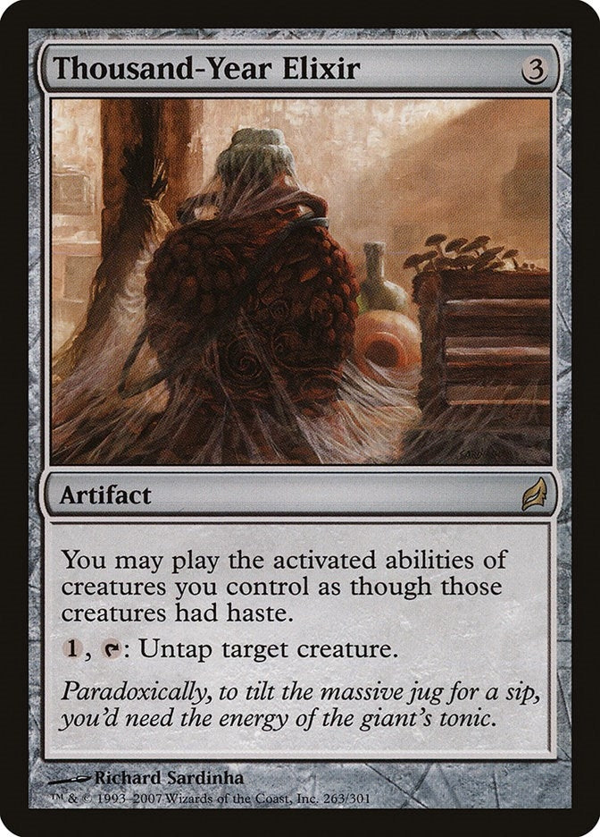 Thousand-Year Elixir (263) [LRW] - MTG Single