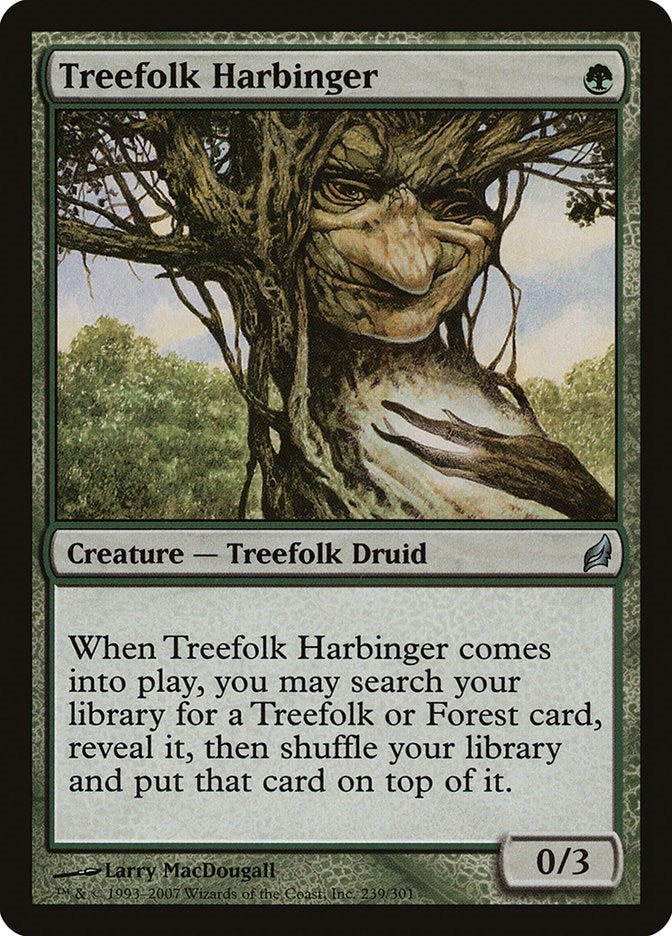 Treefolk Harbinger (239) [LRW] - MTG Single