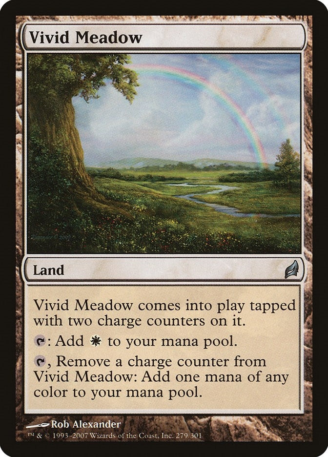 Vivid Meadow (279) [LRW] - MTG Single