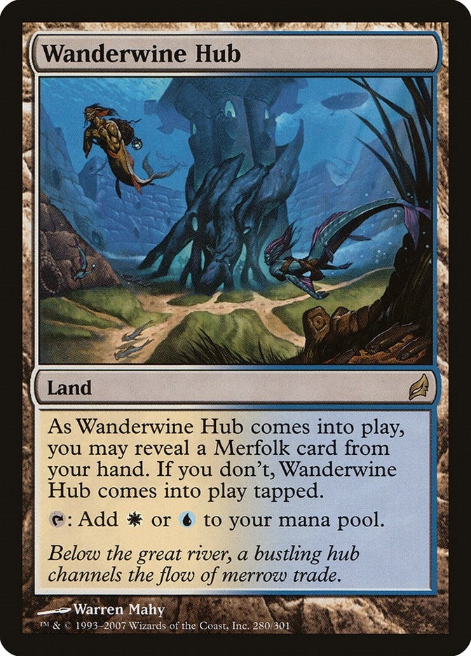 Wanderwine Hub (280) [LRW] - MTG Single