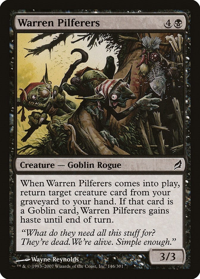 Warren Pilferers (146) [LRW] - MTG Single