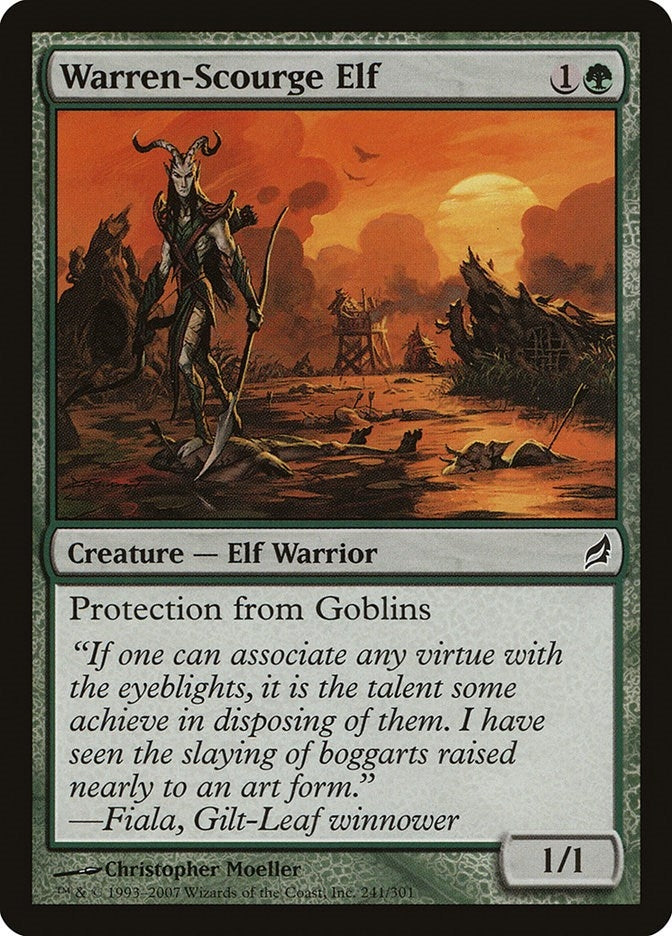 Warren-Scourge Elf (241) [LRW] - MTG Single