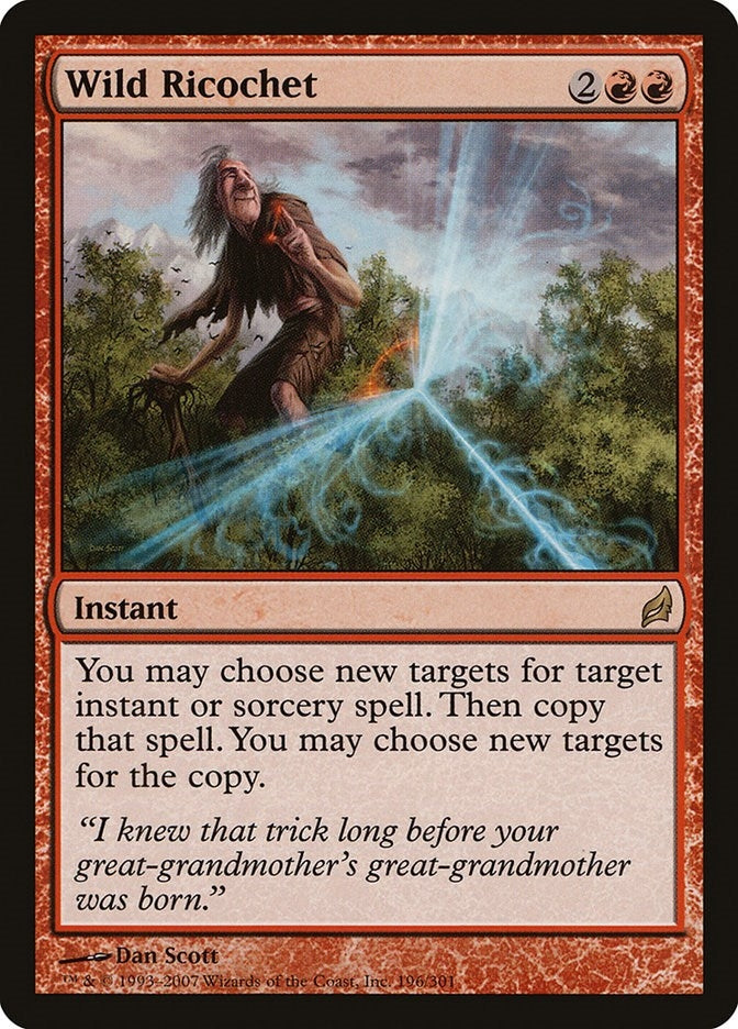 Wild Ricochet (196) [LRW] - MTG Single