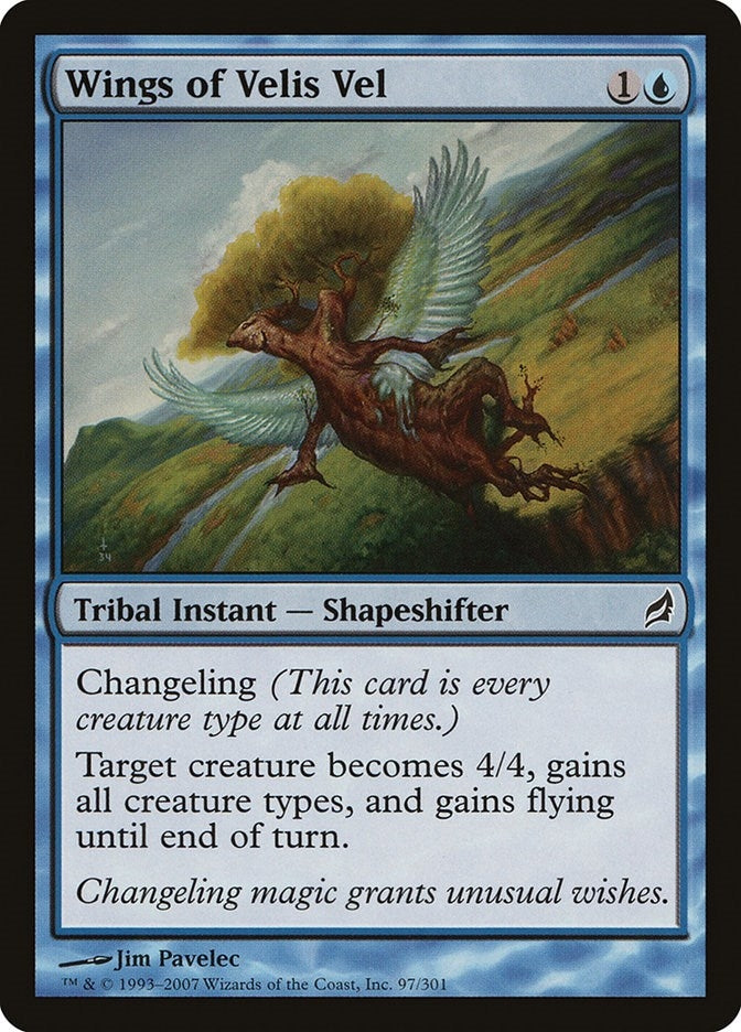 Wings of Velis Vel (97) [LRW] - MTG Single