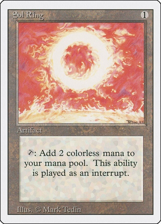 Sol Ring [3ED] - MTG Single