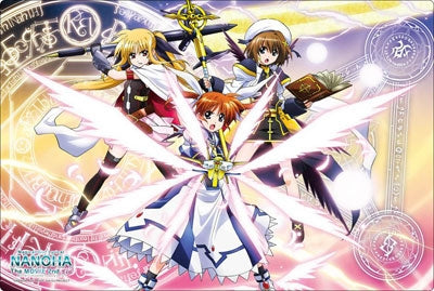 Bushiroad Rubber Mat Collection Vol.24: Magical Girl Lyrical Nanoha The MOVIE 2nd A’s (24) - Playmats Sealed