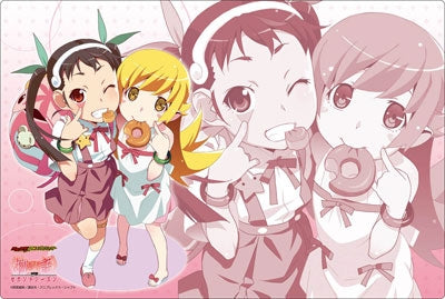 Bushiroad Rubber Mat Collection Vol.47: Monogatari Series Second Season - Shinobu Oshino & Mayoi Hachikuji (47)