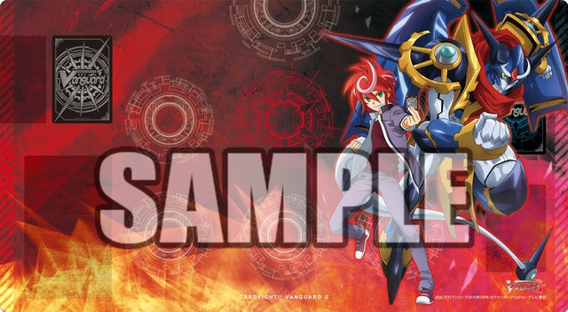 Bushiroad Rubber Mat Fighter’s Collection Extra Vol.6: Cardfight!! Vanguard G - Chrono Shindou & Chronojet Dragon