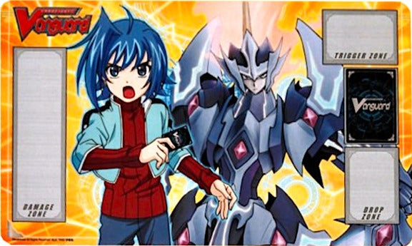 Cardfight!! Vanguard Preorder Playmat - Aichi and Majesty Lord Blaster - Playmats Sealed