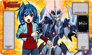 Cardfight!! Vanguard Preorder Playmat - Aichi and Majesty Lord Blaster - Playmats Sealed