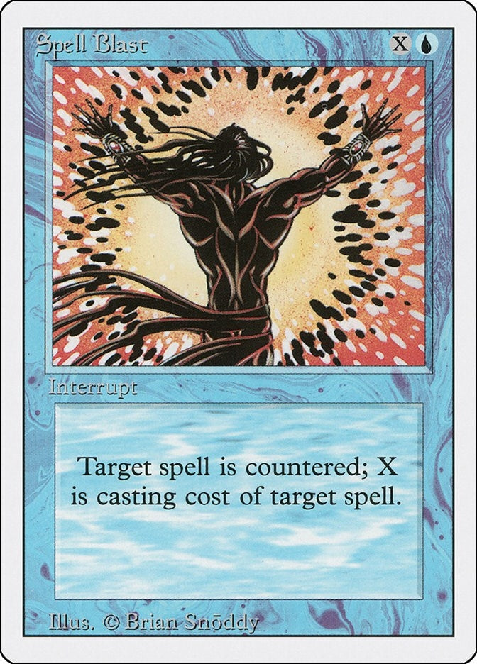Spell Blast [3ED] - MTG Single