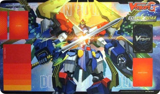 Cardfight!! Vanguard Sneak Preview Playmat - 99th-gen Dimensional Robo Commander Great Daiearth - Playmats Sealed