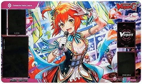 Cardfight!! Vanguard Sneak Preview Playmat - Celebrate Voice Lauris - Playmats Sealed