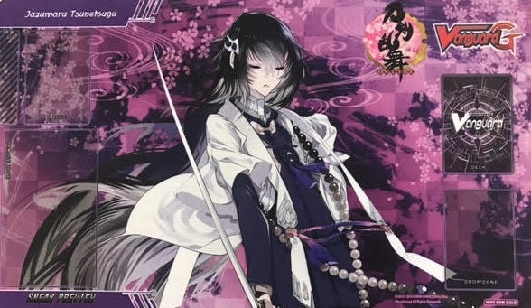 Cardfight!! Vanguard Sneak Preview Playmat - Juzumaru Tsunetsugu - Playmats Sealed