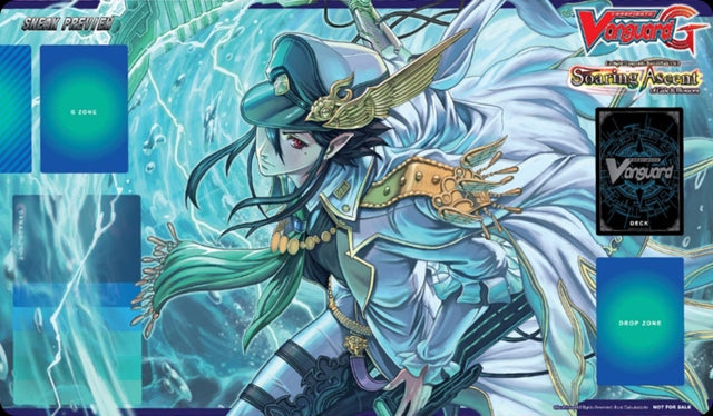 Cardfight!! Vanguard Sneak Preview Playmat - Marine General of Heavenly Silk Lambros - Playmats Sealed