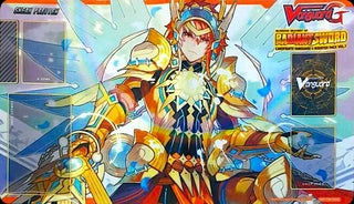 Cardfight!! Vanguard Sneak Preview Playmat - Sunrise Ray Radiant Sword Gurguit - Playmats Sealed