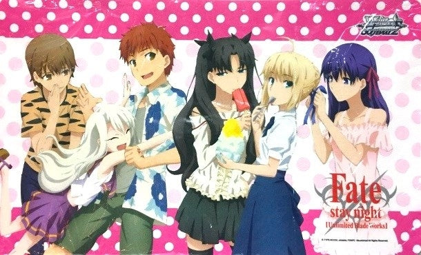 Weiss Schwarz: Fate/stay night [Unlimited Blade Works] Meister Set Playmat - Playmats Sealed