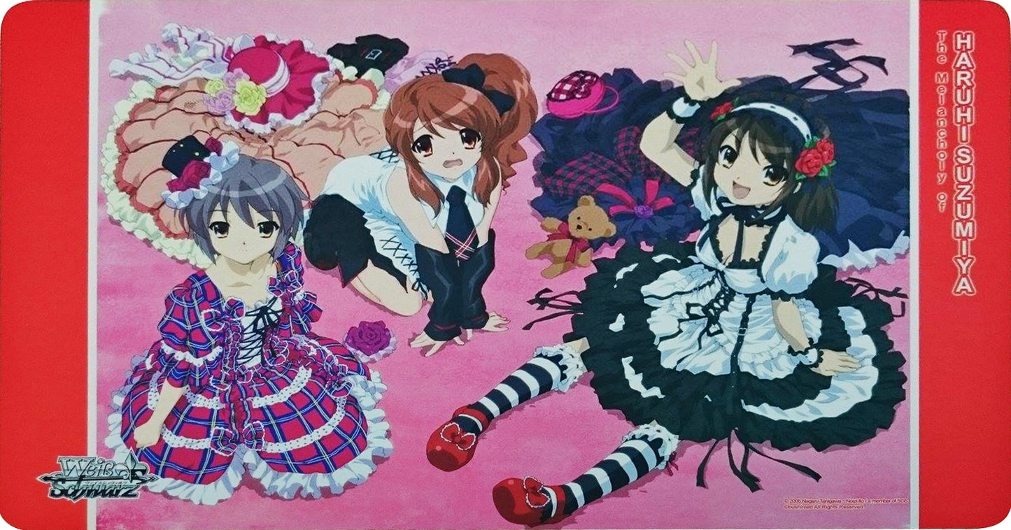 Weiss Schwarz: The Melancholy of Haruhi Suzumiya Meister Set Playmat - Playmats Sealed