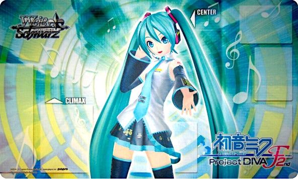 Weiss Schwarz Preorder Playmat - Hatsune Miku: Project DIVA F 2nd - Playmats Sealed