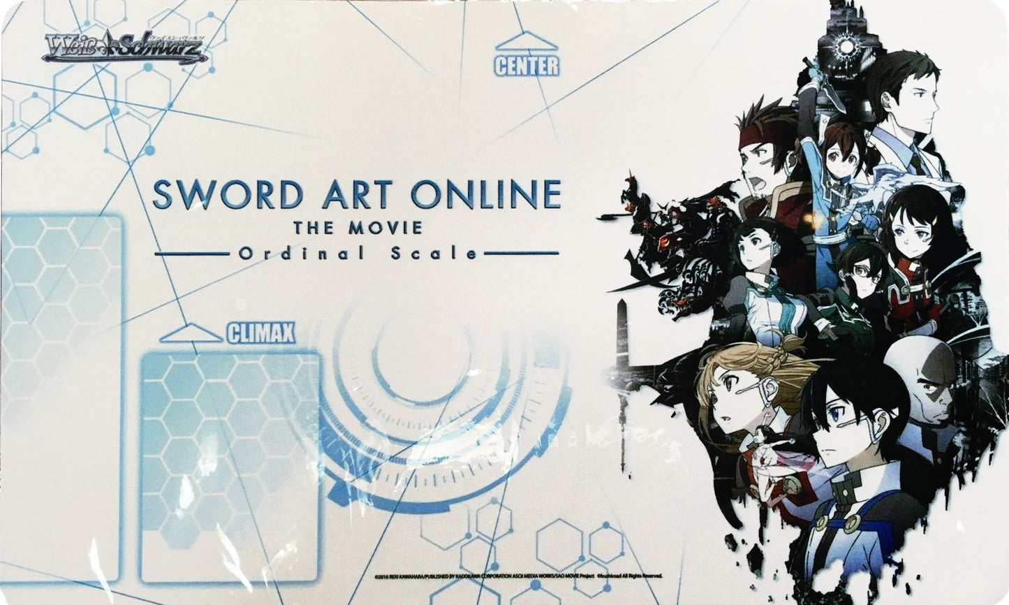 Weiss Schwarz Preorder Playmat - Sword Art Online the Movie -Ordinal Scale- - Playmats Sealed