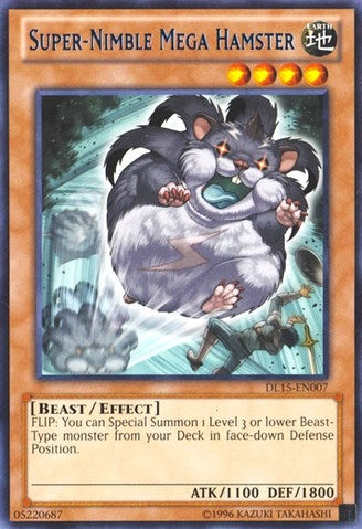 Super-Nimble Mega Hamster (Blue) (15007) - YuGiOh Single