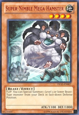 Super-Nimble Mega Hamster (Red) (15007) - YuGiOh Single